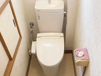 トイレリフォーム 明るく使い勝手が良くなった２つのトイレ