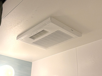 小工事 寒くなる前に取り替えた浴室換気乾燥暖房機