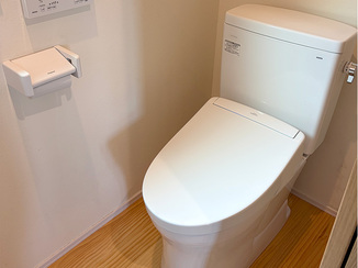 トイレリフォーム 水圧の不安を解消した快適に使えるトイレ