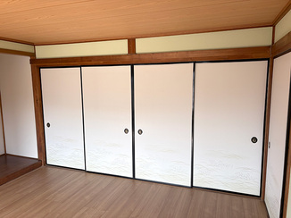 内装リフォーム 和室の趣を残して使いやすくリフォームしたお部屋